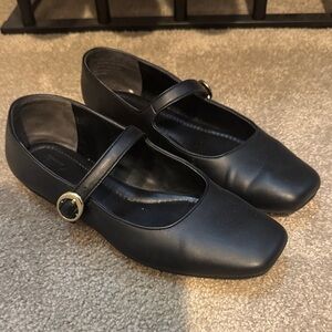 Classic Black Mary Jane Flats